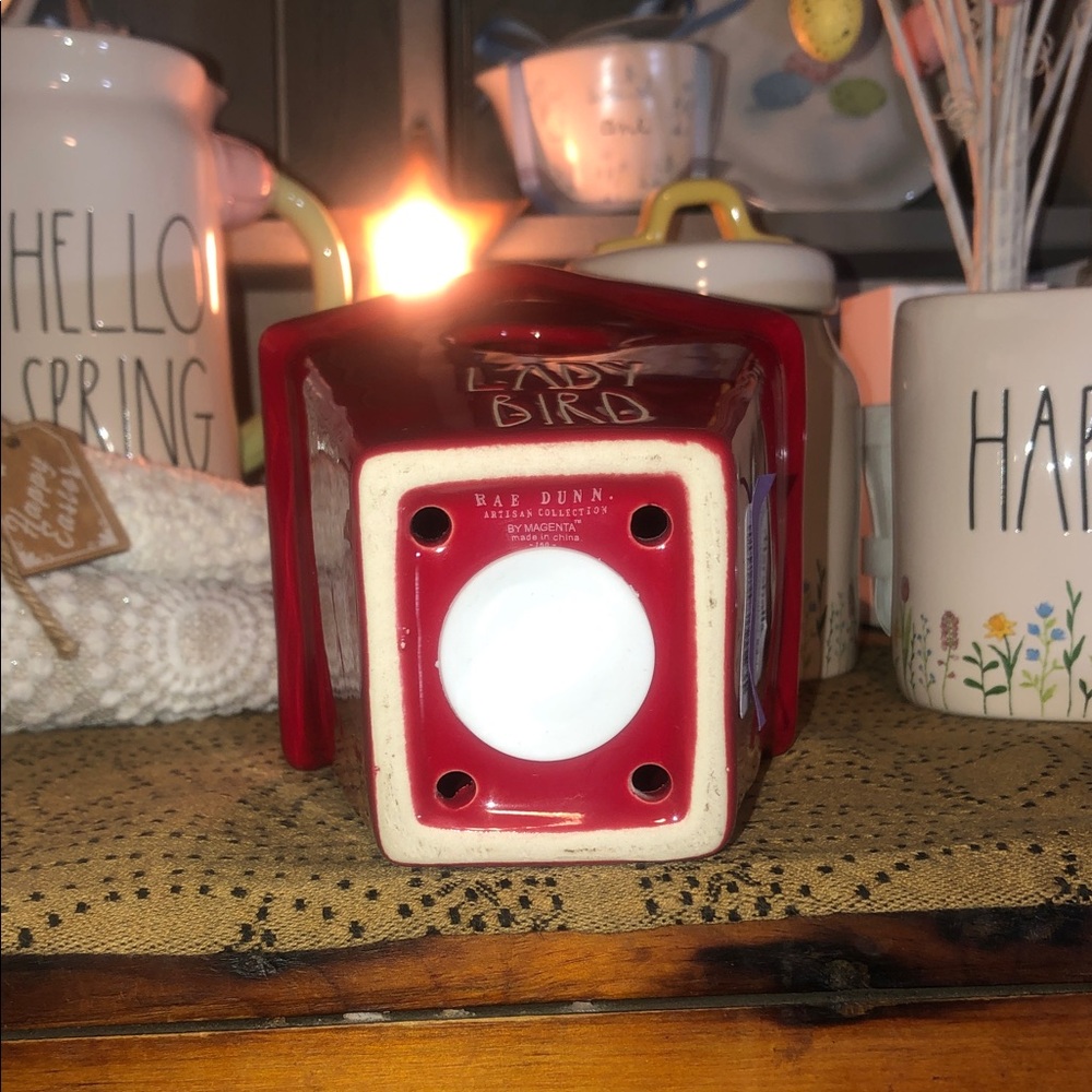 Rae Dunn LADY BIRD Double Sided Birdhouse (Ladybug) - Picture 7 of 11